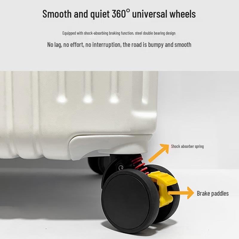 Shinao 36-inch Hardside Luggage with Aluminum Frame