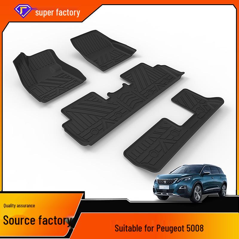 Без запаха ТПЭ автомобильные коврики для моделей Peugeot 2008, 3008, 4008 и 5008