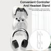 Gamepad Holder Wall Mounted Screw Fixing Stable Support Transparent Universal Storage Rack for PS5/for PS4/for Xbox/for Switch