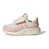 adidas Ac Повседневная Спортивная Прочная Обувь для Ходьбы с Низким Верхом Детская Обувь Розовая JI2480