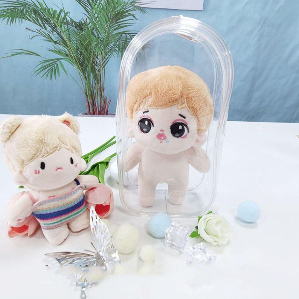 Transparent Doll Outdoor Bag 19*10CM Storage Case Toy Doll Display Box