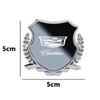 Custom Zinc Alloy Car Fender Emblem Side Window Badge for Cadillac ATS CT4 CT5 CTS ESCALADE STS XLR XT4 XT5 XT6 XTS Rear Sticker