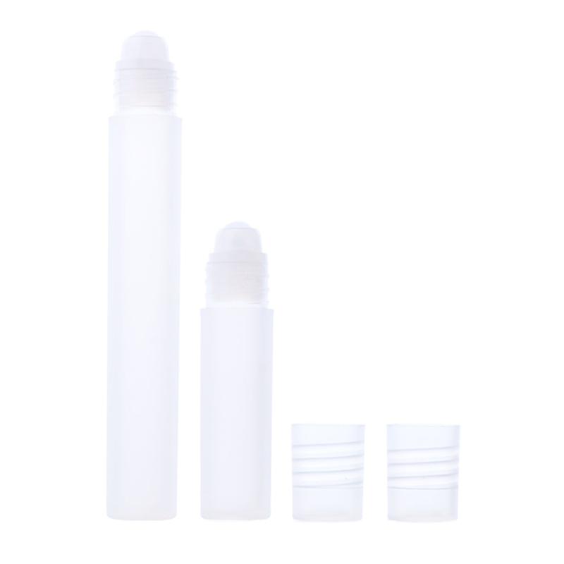 5/8/10 мл пустой флакон для духов в рулоне с шариком на пластике из нержавеющей стали контейнер для жидкостей и масла многоразовые держатели для бутылок