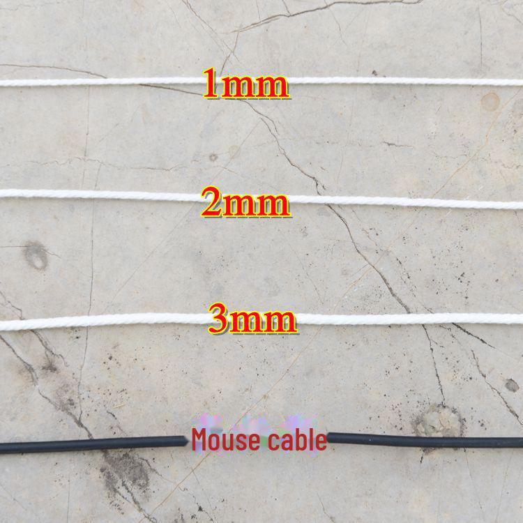 Handmade Cotton Rope: Perfect for Zongzi, Binding, DIY Crafts, Tags, Tapestry, Braiding, and Crab Tying