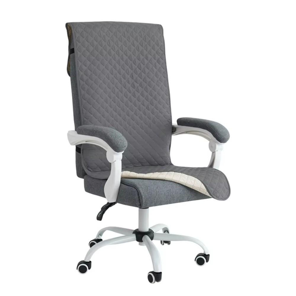 Anti-slip Office Chair Cover Mat Elastic Strap Armchair Slipcover Office Chairs Pad Office Use