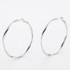 Серьги Kenjie Original Design Exaggerated Large Circle Earrings - популярные серьги-кольца с европейским и американским влиянием моды