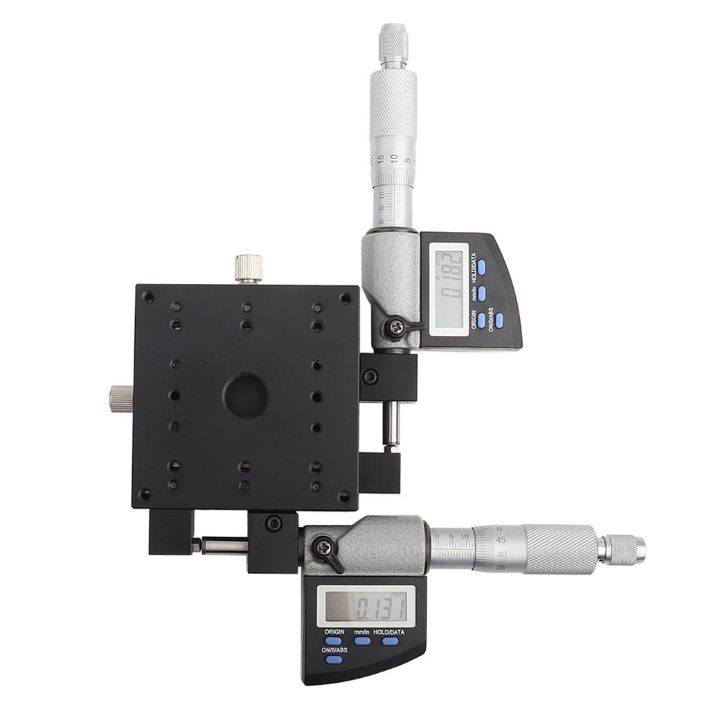 SEMXY80AS Микрометрическая платформа с цифровым дисплеем 80x80 мм 0,002 мм Линейная платформа