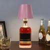 Беспроводная лампа для бутылок вина, 3 цвета, регулируемая яркость, перезаряжаемая, беспроводная, сенсорное управление, светодиодная настольная лампа для дома, офиса, бара, кафе, украшения
