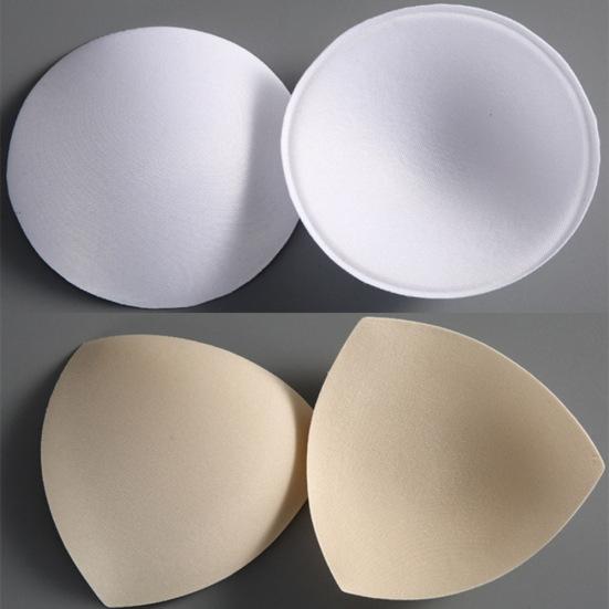 1Pair Women Soft Removable Bra Inserts Pads Underwear Push Up Breast Enhancer