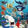 Конструктор MOC Subnautica  Морской Пожиратель Блуп Гран Мадж Модель Кирпичи Сборные Игрушки Детские DIY Образование Подарок на День Рождения