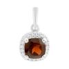 Серебряная подвеска с гранатом 1.503ct (2203711)