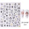 Xiaomi 3D Cartoon Cute Cat Nail Childlike Stickers Kawaii Puppy Dog Graffiti Animals Series New Nail Art Tattoo Design Manicure Decal