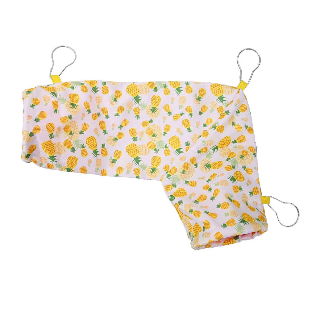 Морская свинка Крыса Угловой туннель Полиэстер Легко крепится Мягкий Милый Угловой туннель для маленького питомца Желтый