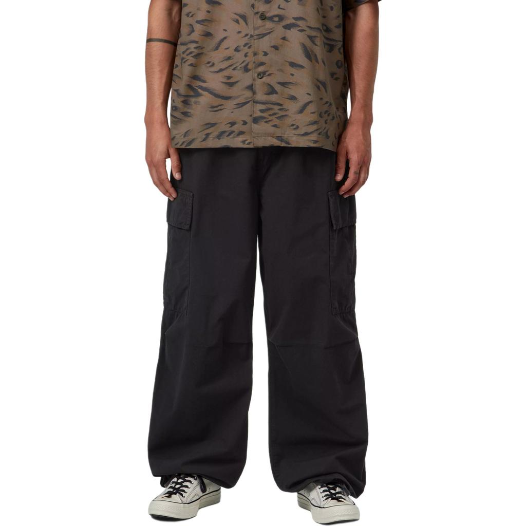 Carhartt WIP SS26 Брюки-карго Mandler Свободные Повседневные Регулируемый низ штанины Рабочие брюки Унисекс брюки I036874-89-GD