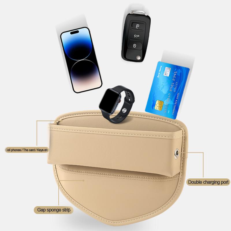 Для MG HS EHS PHEV 2018 2022 2023 автокресло с щелевым слотом, держатель для хранения, многофункциональная сумка, встроенная