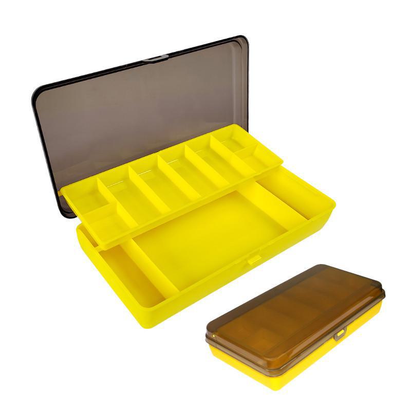 Folding Double-Layer Lure Box with 11 Compartments Fishing Accessories Set - Bait Storage Box