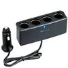 SEIWA Car Cigarette Lighter Socket Universal Socket IMP098 Splitter, 4-Socket, 4,