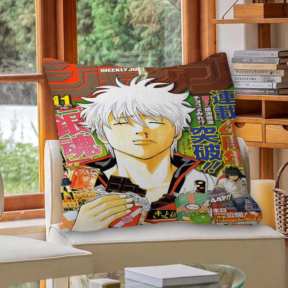 G-GINTAMA Аниме Персонализированная Наволочка Детская Спальня Декор Дикой Вечеринки Наволочка kid День Рождения Душ Подарок