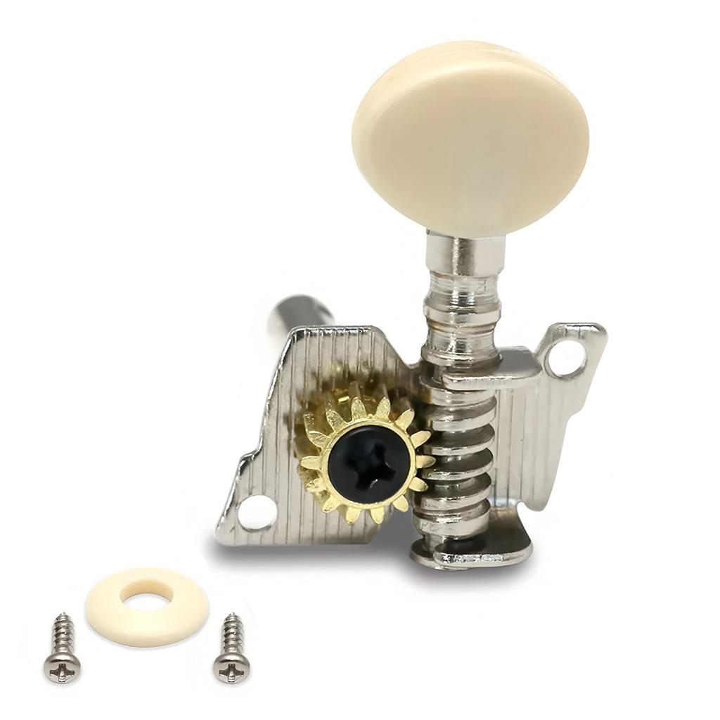 Pack of 6 Guitar Machine Heads Suitable for Enhancing Sound Quality and Resonance On Acoustic and Electric Guitars