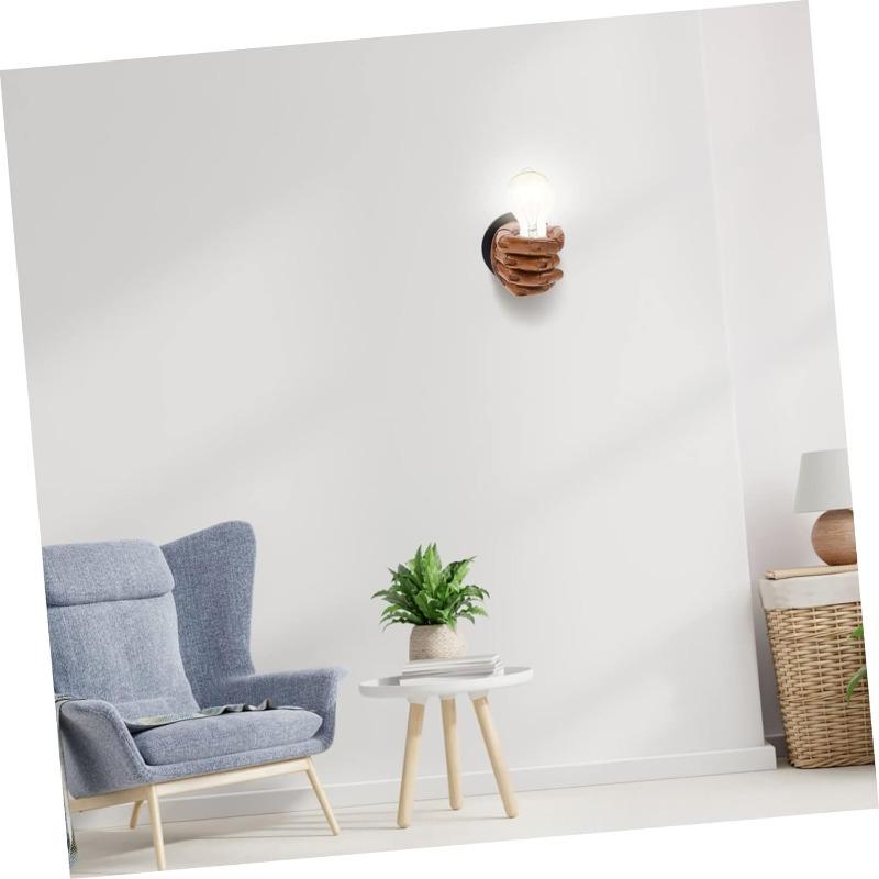 Wall Lamp Base Candle Stand LED Bulbs Wall Mounted Candle Holder Wall Lamp Lamp Base for Lamp Stands Old E27 Lamp Holder E27 Sockets Resin