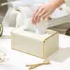 High Quality Streak Tissue Box Exquisite Paper Storage Container Modern Napkin Holder  Living Room