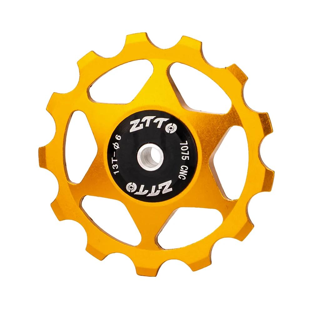 13T Ролик-направляющая с подшипником для горного велосипеда, из алюминиевого сплава, с герметичным подшипником, ролик заднего переключателя, шкив заднего переключателя, аксессуары для переключателя велосипеда