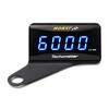 Цифровой тахометр, счетчик мотоцикла, тахометр для велосипеда, электрический тахометр, тестер оборотов в минуту, водонепроницаемый дизайн тахометра (Синий, левая скобка)