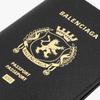 Кошелек для паспорта с логотипом Balenciaga 787742 2aa3r