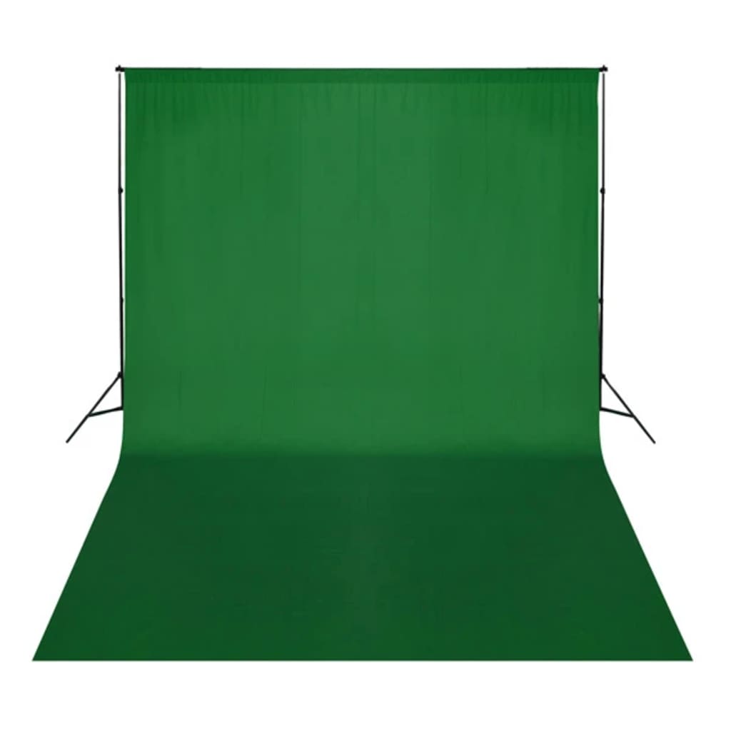 Vidaxl Tło Fotograficzne Bez Stelaża, Bawełna, 500X300 Cm, Chroma Key