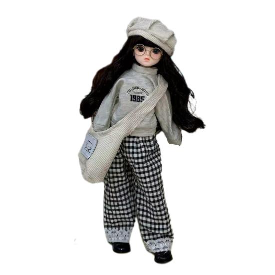30 см Шарнирная кукла и одежда Подвижная кукла с подвижными суставами Мягкая тканевая одежда Коллекционная фигурка для детей и взрослых