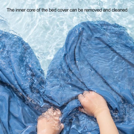 Детская бионическая кровать с поддержкой шеи и спины, структура, похожая на матку, для ощущения матки, подушка для отдыха с потайной молнией, подушка для отдыха новорожденных от 0 до 12 месяцев