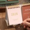 Настольный календарь на 2026 год: Год Лошади, Английский, Двухстрочный планер с мотивационными цитатами, Настольный блокнот для заметок и Офисный декор