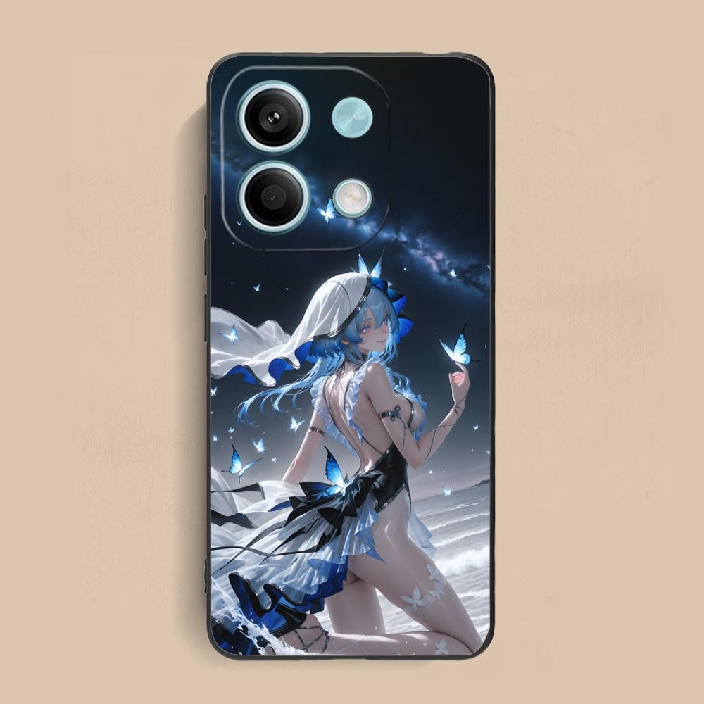 Чехол для телефона Wuthering Waves Shorekeeper для Xiaomi Redmi Note 14 13 12 11 S Pro Plus 4G 5G Цветной Печатный Чехол Чехол Роскошный