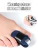 One PackToe Splint Broken Toe Brace Toe Straightener for Hammer Toe, Curled Toe, Big Toe, Women Men Broken Toe Support Toe Wraps