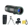 APEXEL Portable Monocular Telescope 8X24X Zoom BAK4 Prism FMC Lens with Smartphone Holder & Tripod