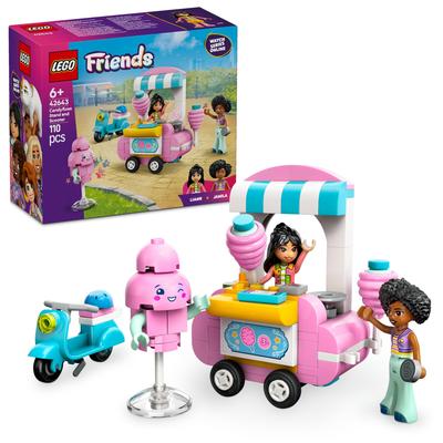 LEGO Friends Cotton Candy Shop Игрушки Блоки Образовательные 6789 Дом для ролевых игр 42643