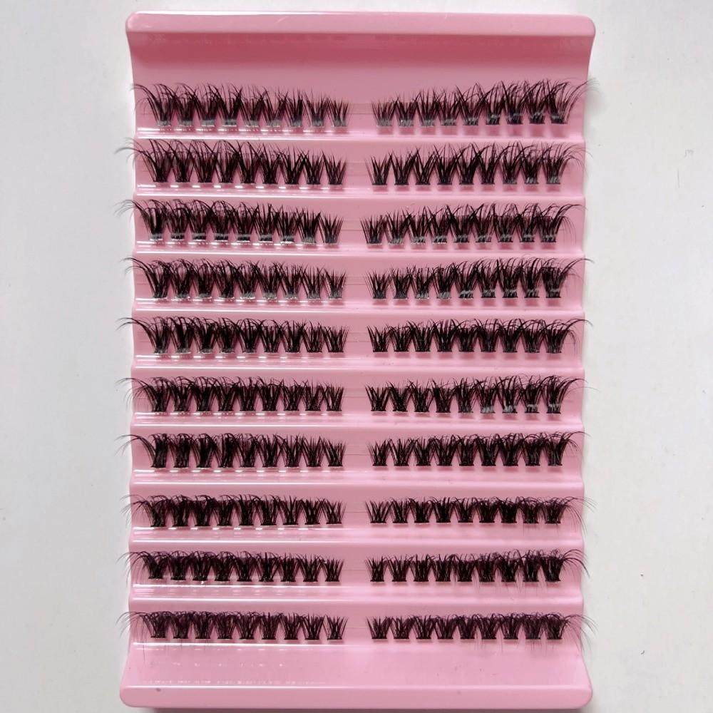 3D Mink Effect Cluster Lashes Natural Volume Lash Eyelashs Extension Eyelash Extension  for Women