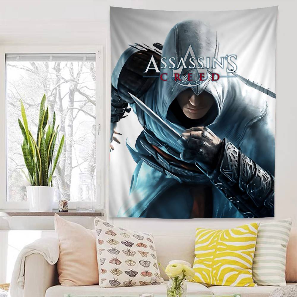 Игровой Классический AAssassins Крутой CCreed Аниме Гобелен Подвесной Таро Хиппи Настенные Ковры Общежитие Домашний Декор
