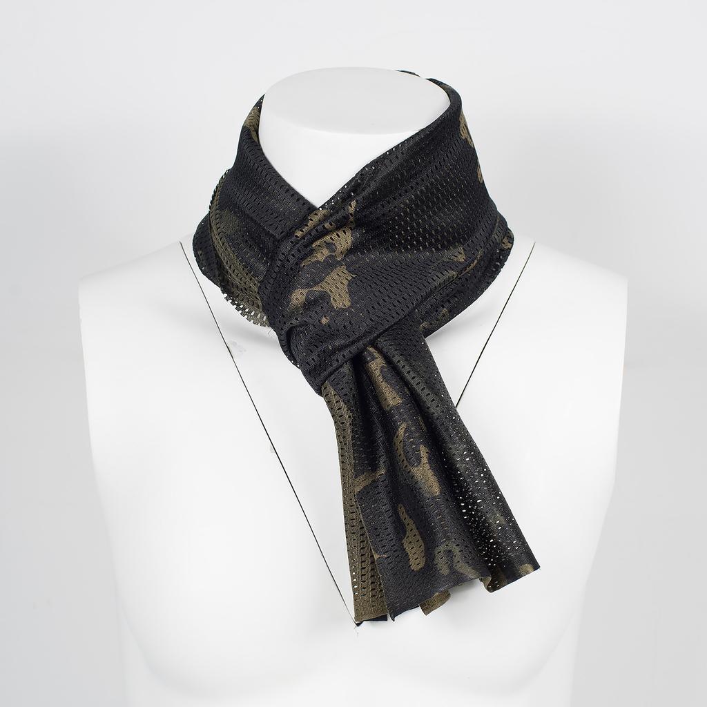 Tactical Camouflage Scarf Army Combat Kerchief Military Headcover Militar Outdoor Scarves Hijab CS Go Autumn Headscarf