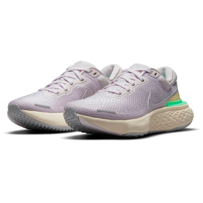 Nike Женские кроссовки ZoomX Invincible Run Flyknit светло-фиолетовые повседневные CT2229-500