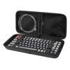 Linkidea Hard Travel Case for Keyboard Computer 84 Key Keyboard Carrying Case Protective Storage Box Bag Compatible with EPOMAKER X Aula AULA F75 F75
