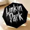 Linkin Park 8 Ribs 3Fold Black Glue Uv Protection Umbrella Sun Protection Rainproof Compact Folding Umbrella For Travel Daily Use C923991