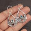 Sky Blue Topaz Gemstone Earring, Handmade Gorgeous Jewelry, 925 Solid Sterling Silver Jewelry, Bohemian Earring For Wedding Gift