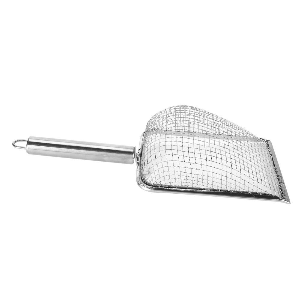 Cat Litter Scoop Rustproof Stainless Steel Cat Litter Shovel Hanging Easy To Clean Litter Box Scoop with Hook for