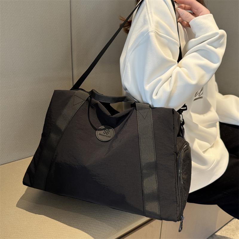 Сумка для путешествий и фитнеса унисекс из ткани Оксфорд большой вместимости