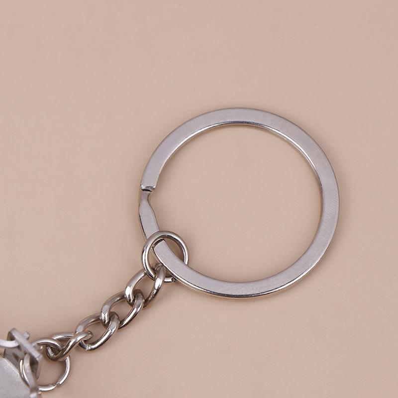 Mini Mouse Traps Keychain Stainless Steel Mini Clip Keychain For Temperament And Personality Jewelry Gifts For Men And Women