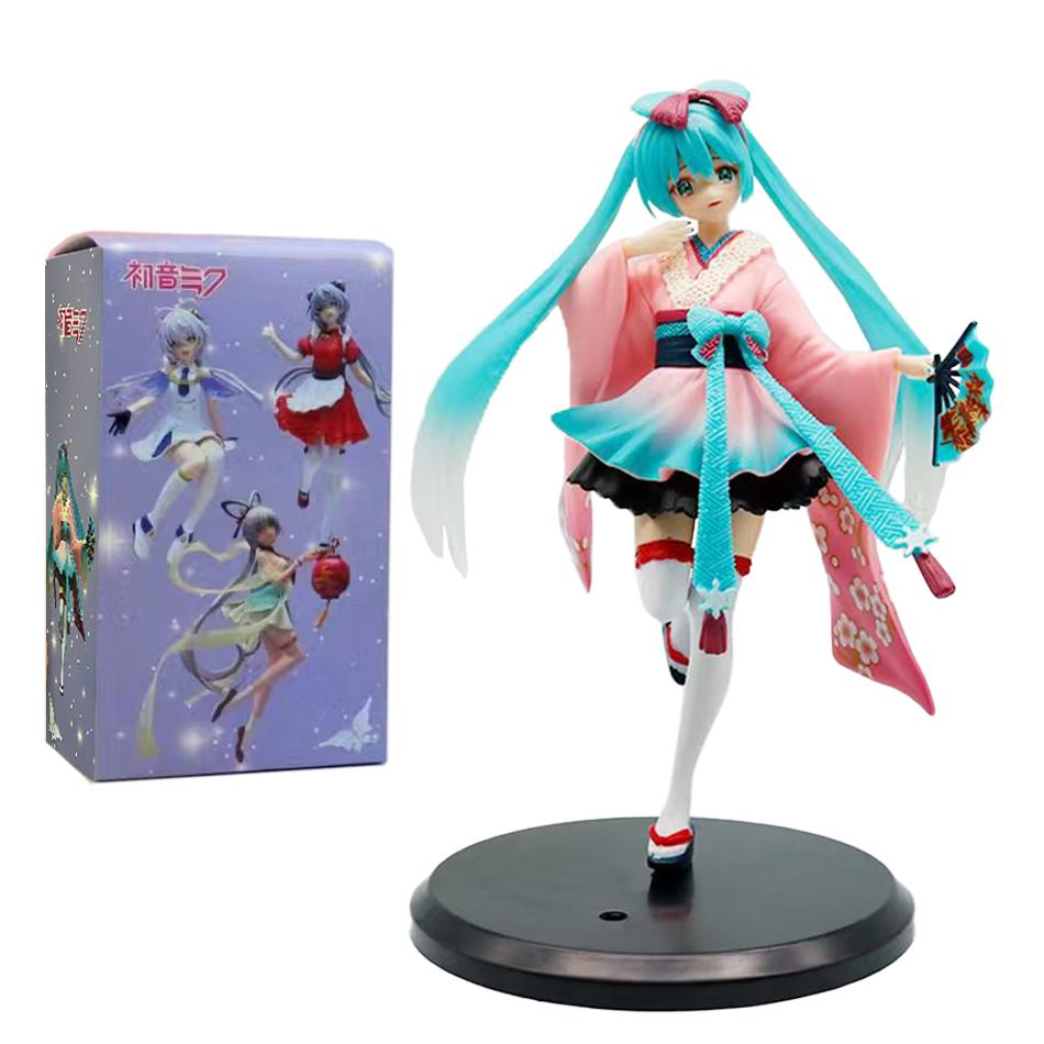 20cm Original Miniature Noodle Stopper Vocaloid Star Flower Fairy Anemone Figure Animation Figurine Collections Playthings Presents