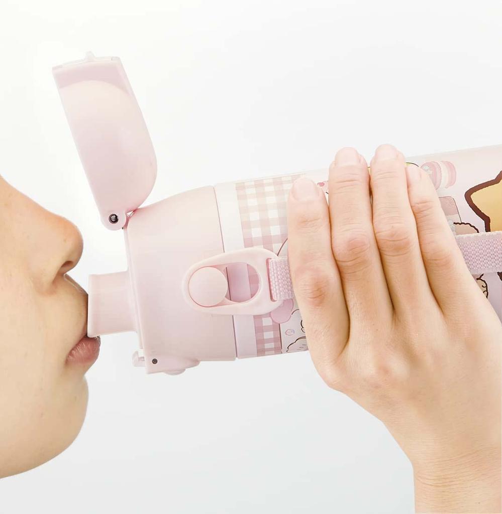 Бутылка для воды Skater Sumikko Gurashi Candy Shop 470 мл, спортивная бутылка из нержавеющей стали для детей SDC4-A