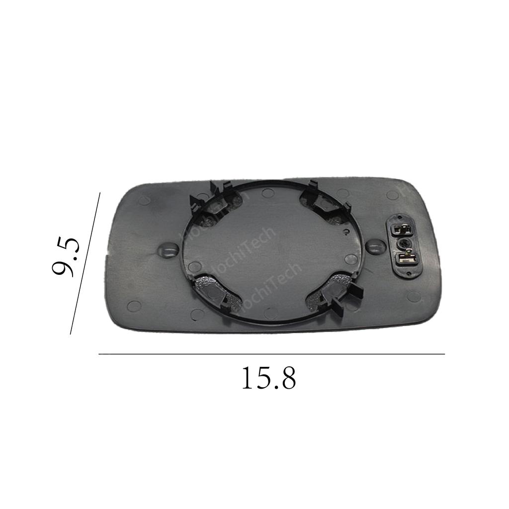 1 шт., электрическое синее зеркало заднего вида с подогревом, левое и; Правильно