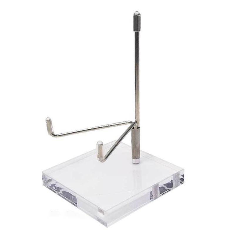 Металлическая минеральная витрина с акриловой основой для шариковой основы, каменная полка, украшение дома, ремесла